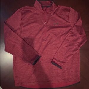 Under Armour Maroon Quarter-Zip Pullover